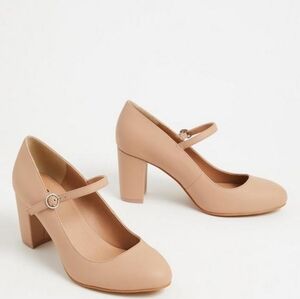 TORRID NUDE Mary Jane Pump (WW)
